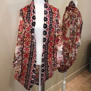 Anthropologie kimono one size